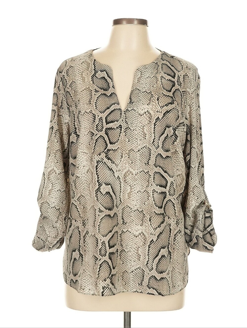MICHAEL MICHAEL KORS Snake-Print Tunic - Size L - NWOT